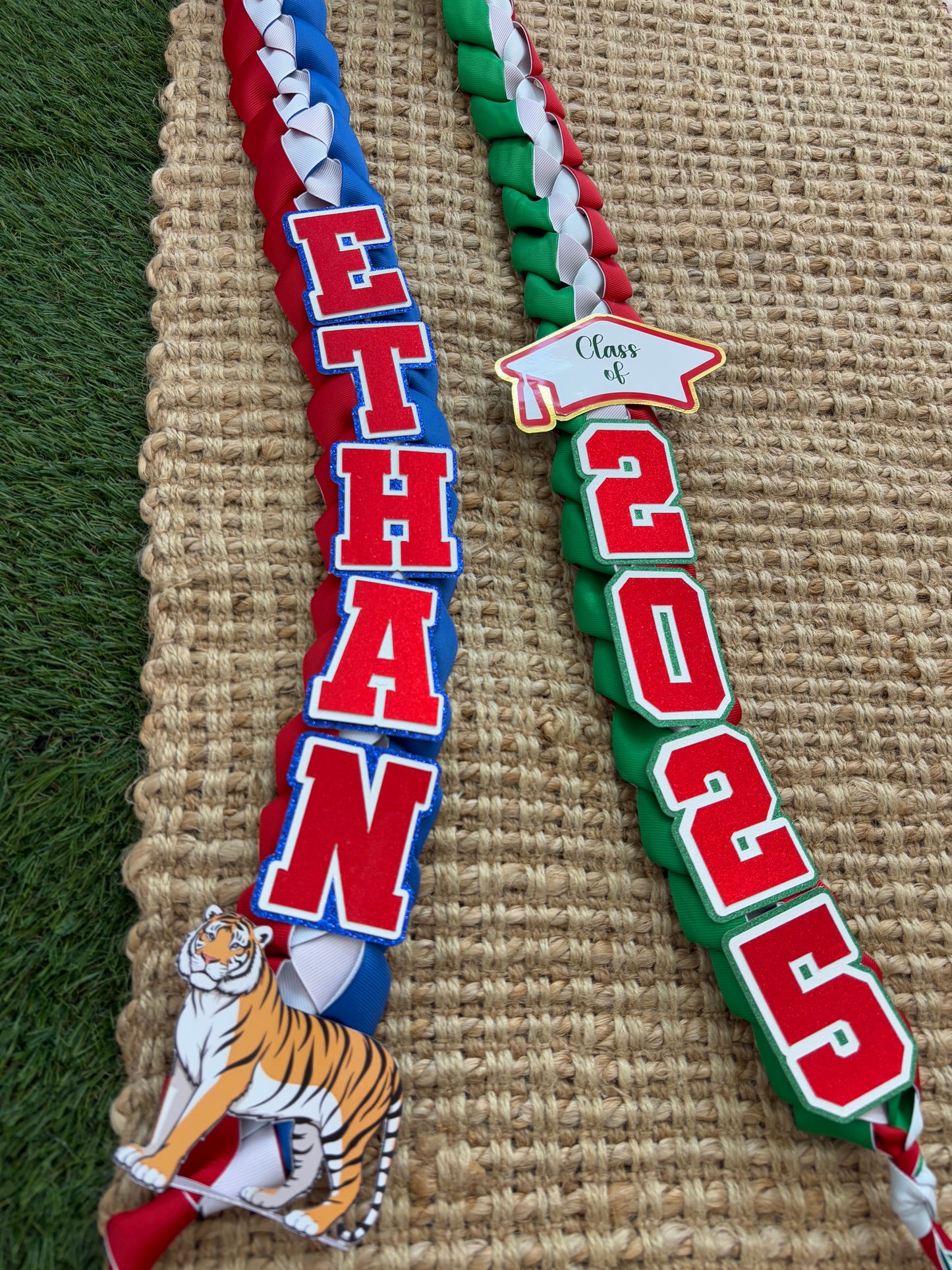 Mexico & USA graduation lei