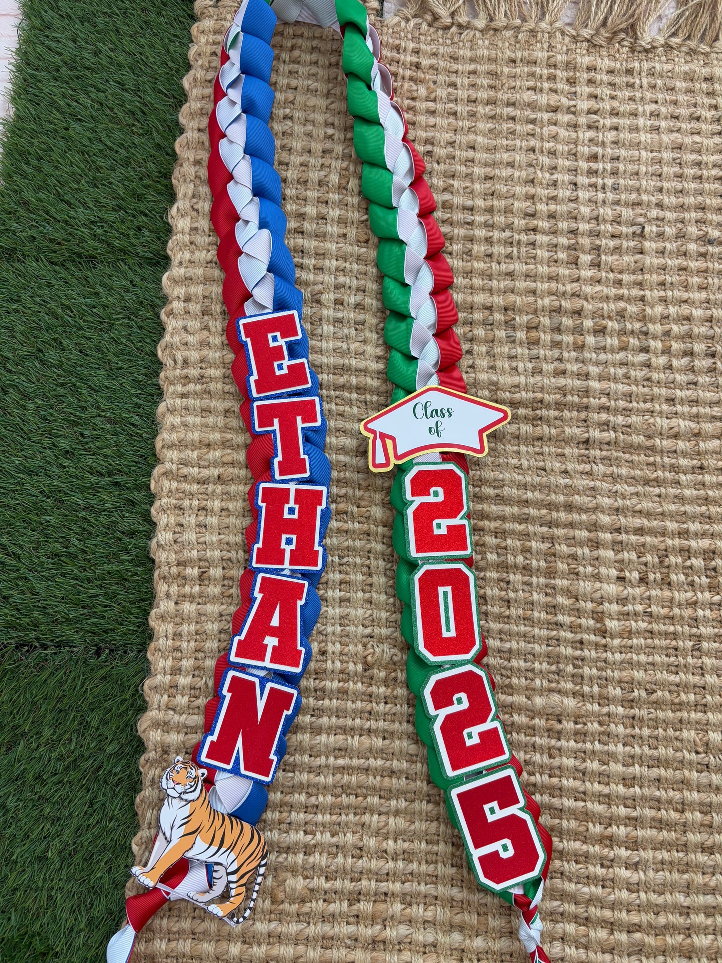 Mexico & USA graduation lei