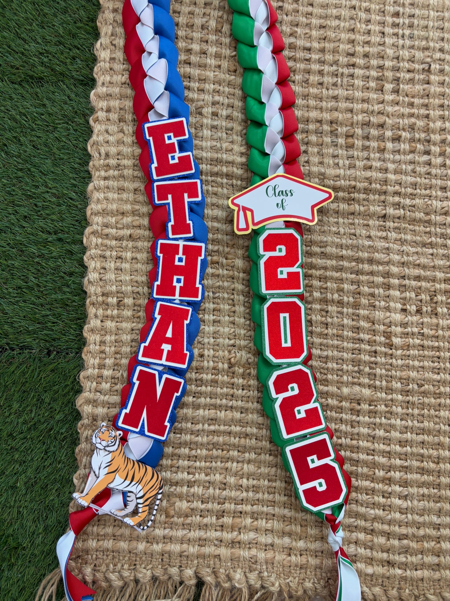 Mexico & USA graduation lei