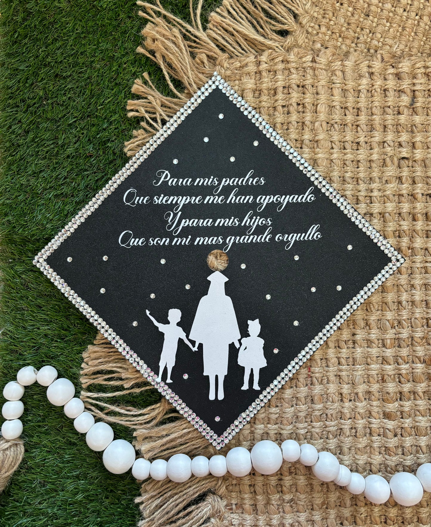 Grad Cap Topper/ no flowers