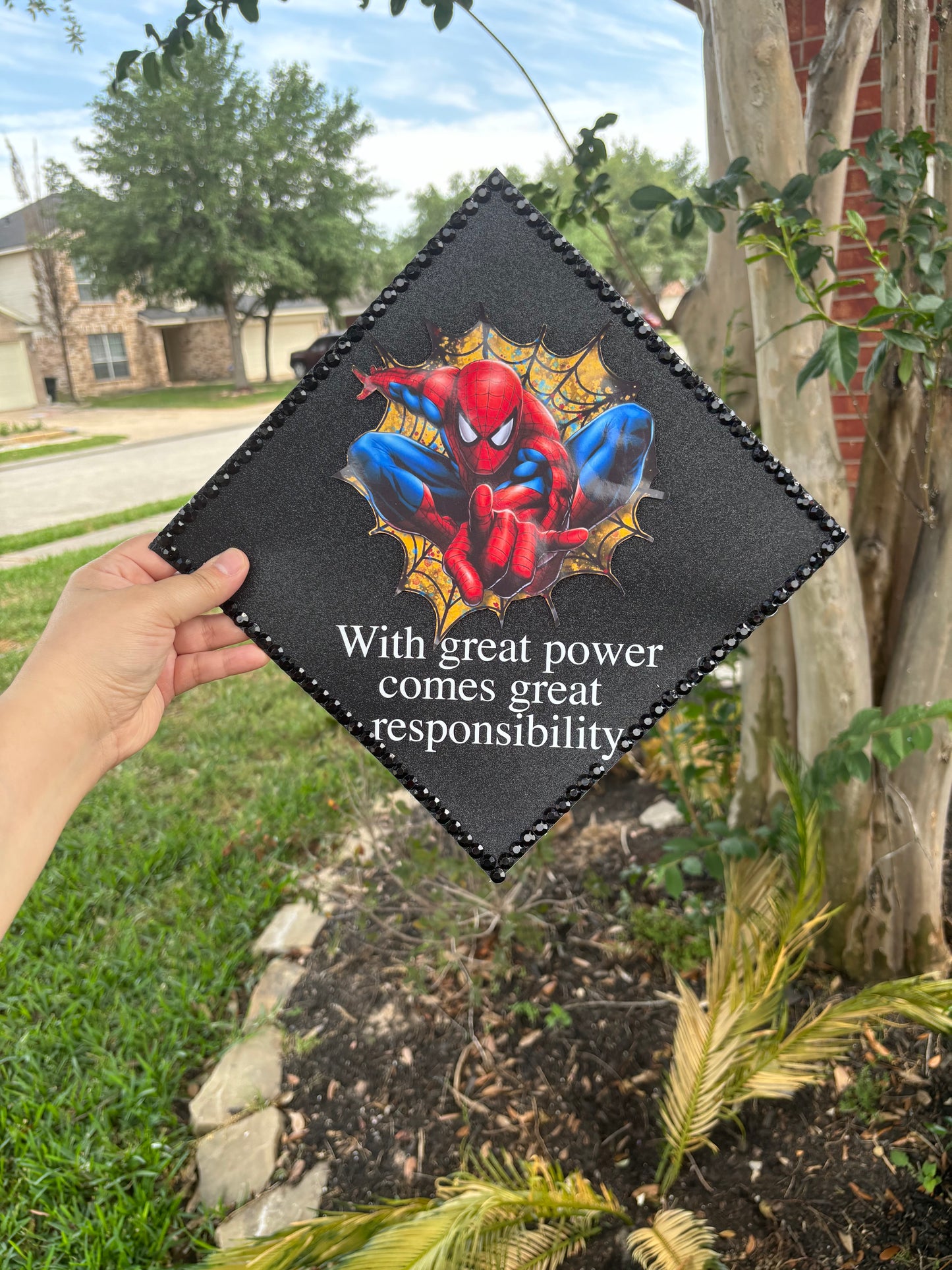 Grad Cap Topper/ no flowers