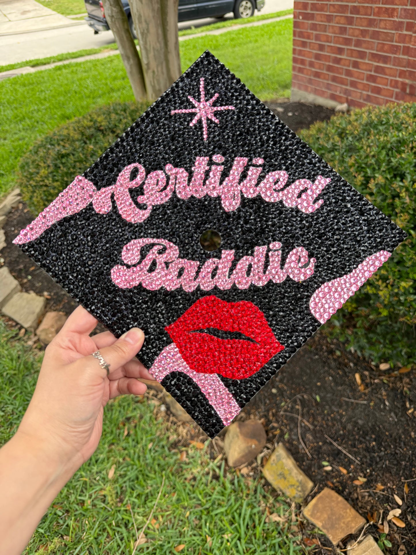 Custom bling topper