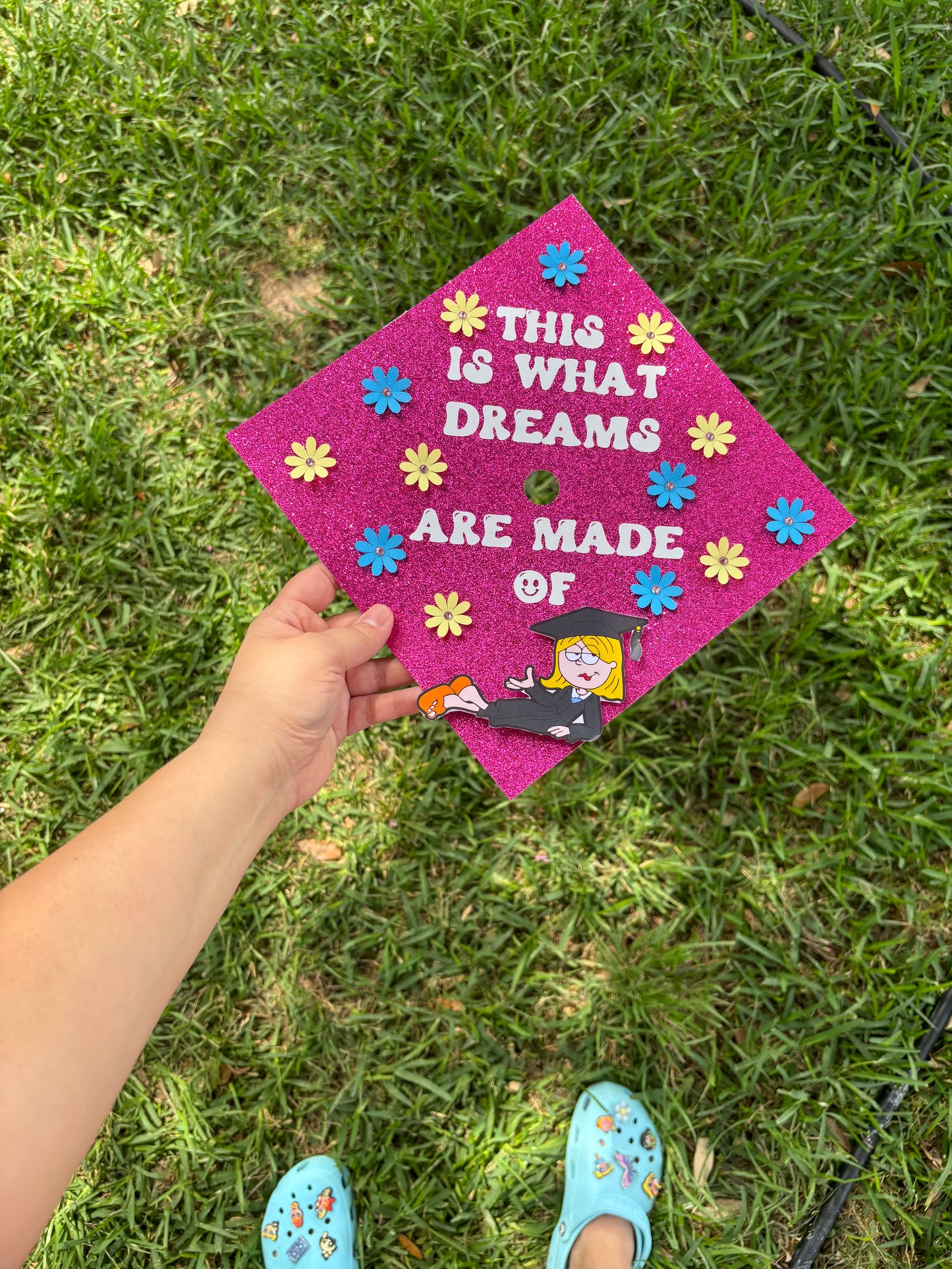 Grad Cap Topper/ no flowers