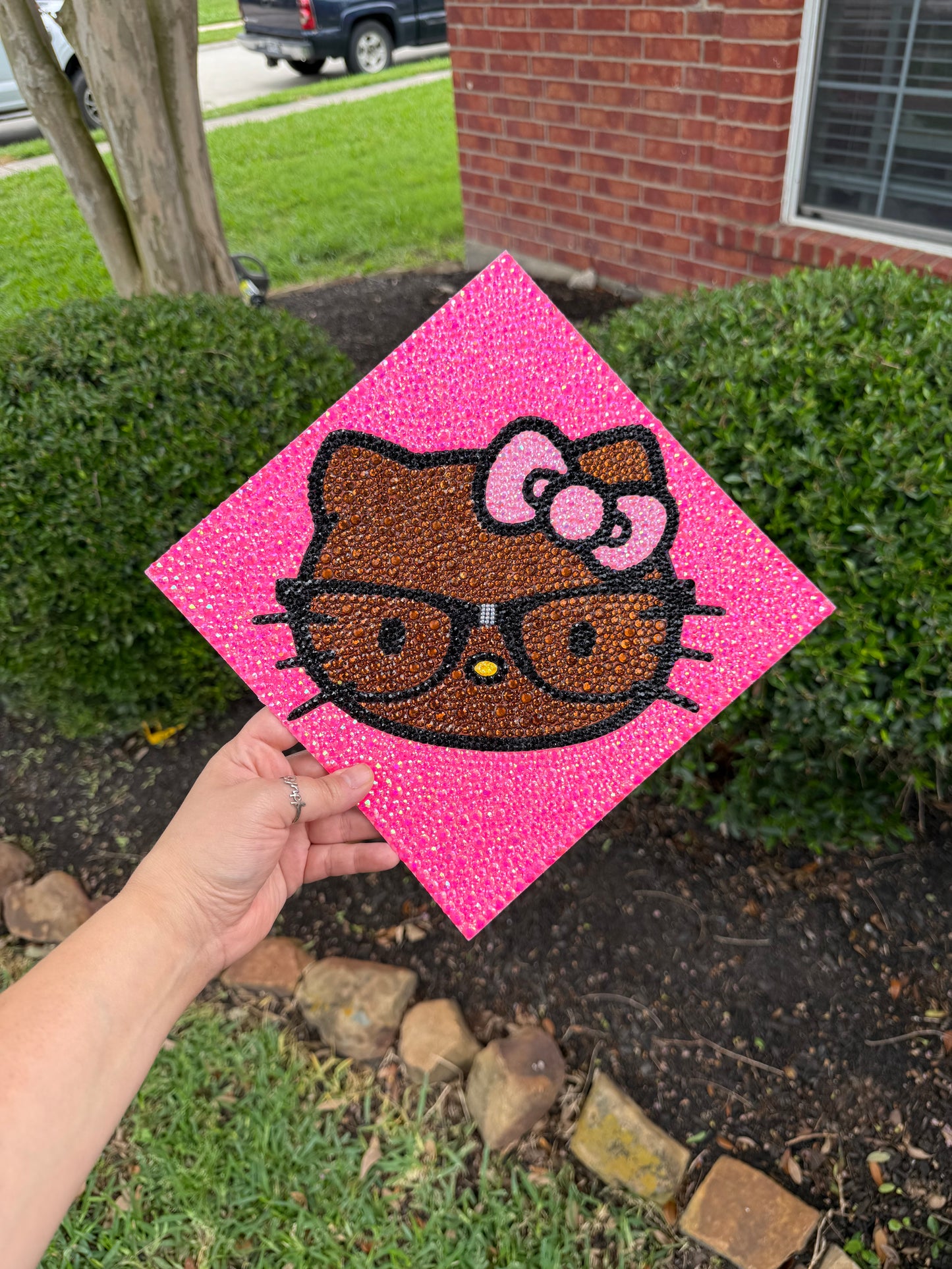 Custom bling topper