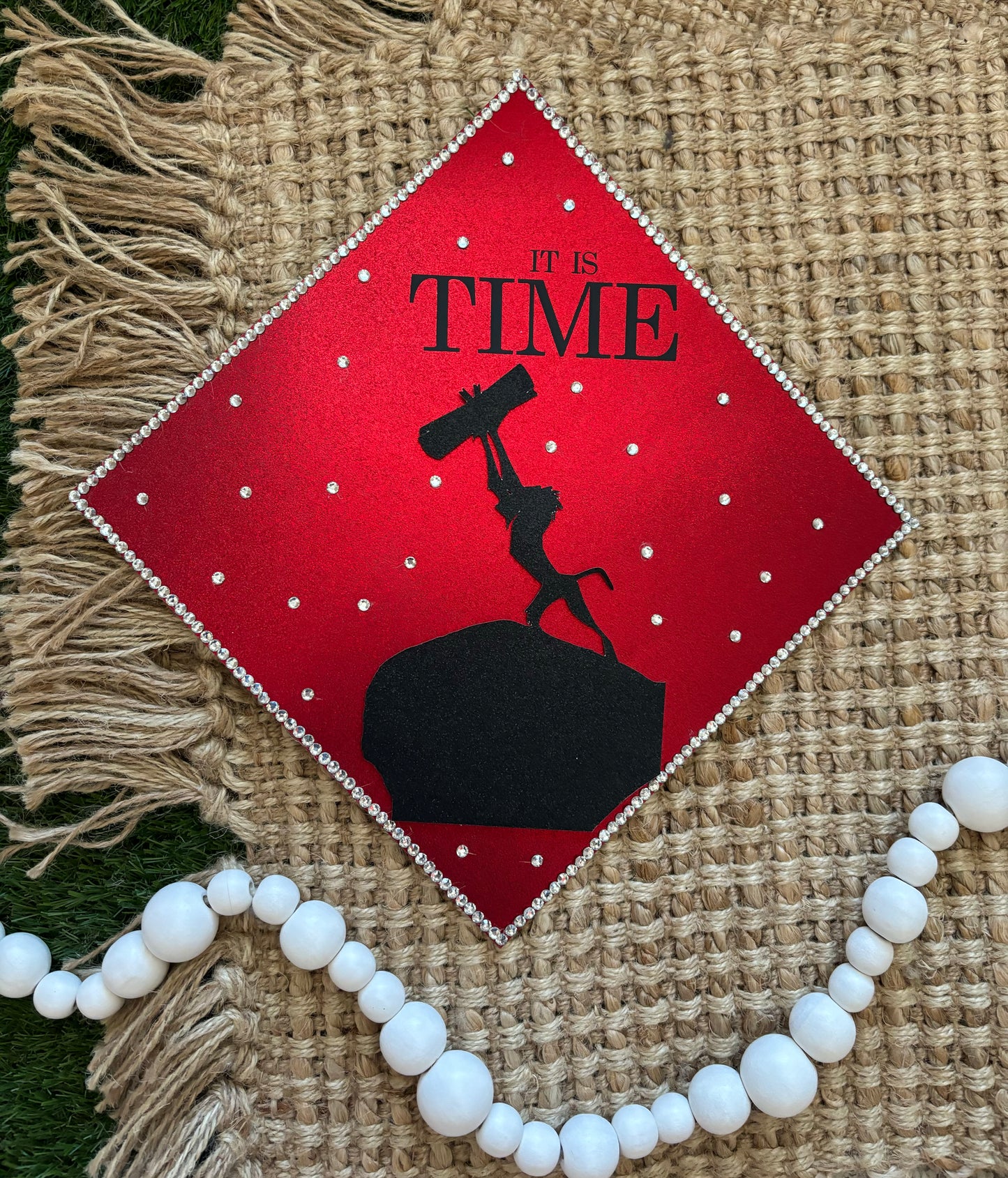 Grad Cap Topper/ no flowers