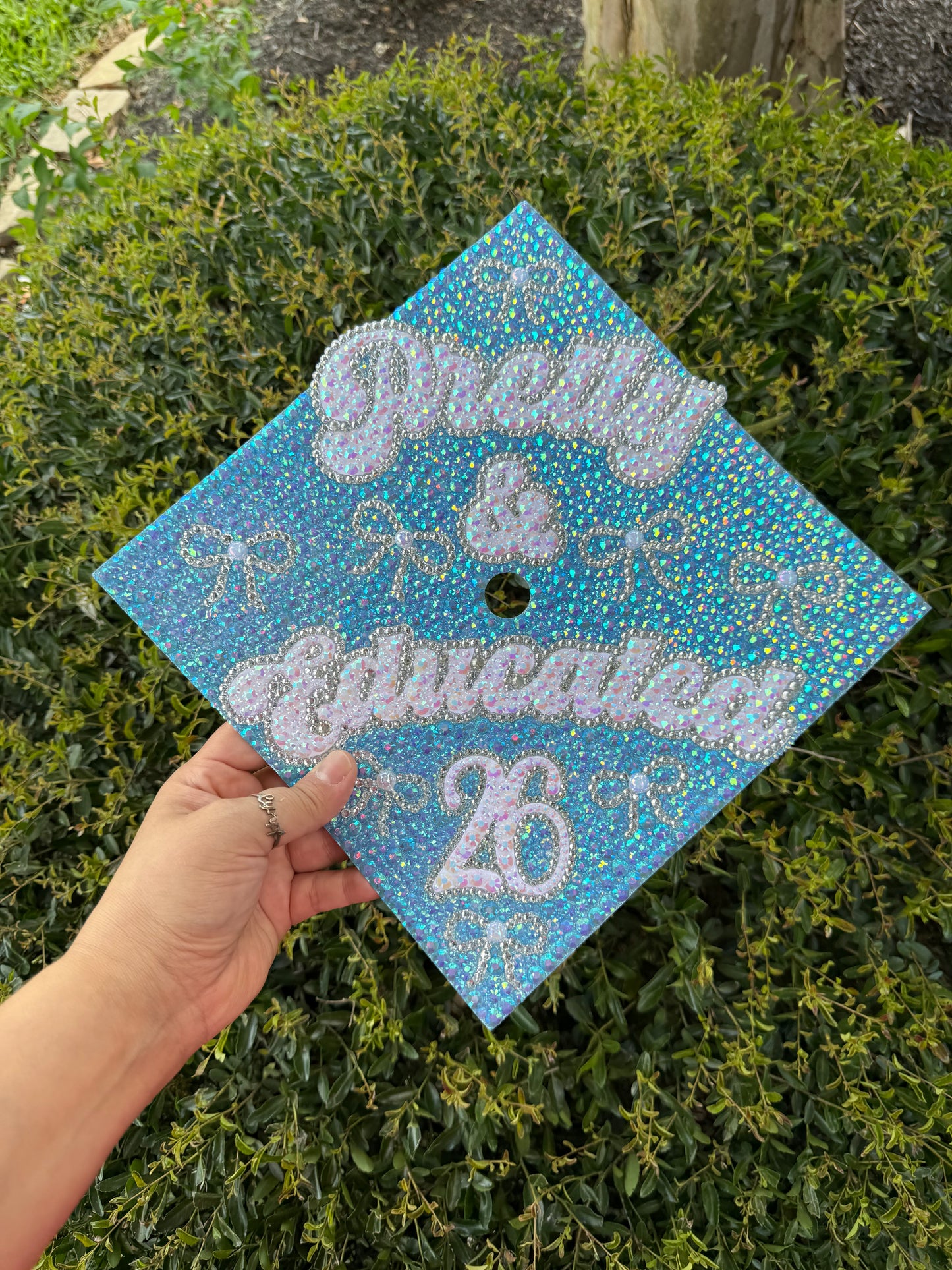 Custom bling topper