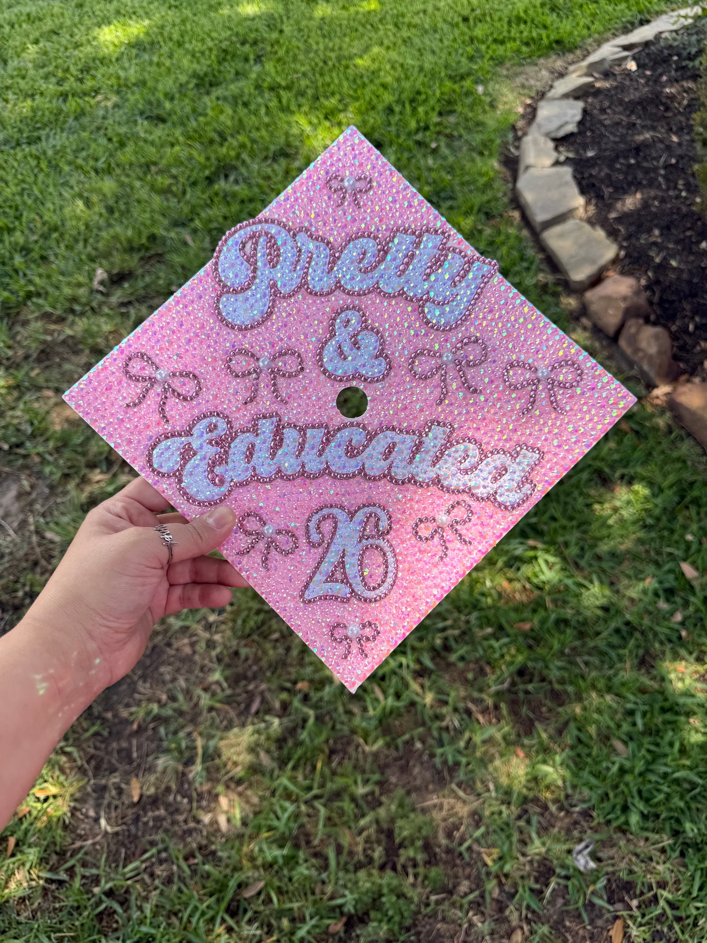 Custom bling topper