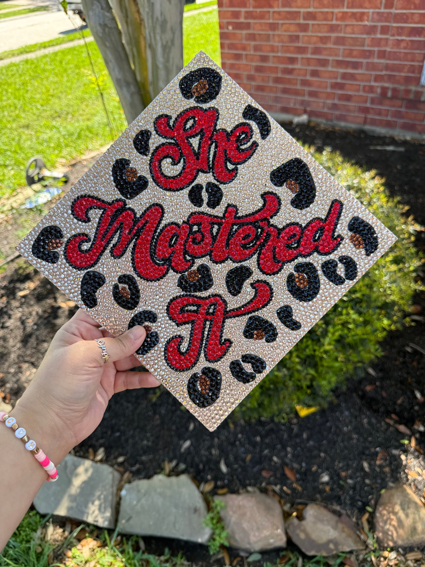 Custom bling topper