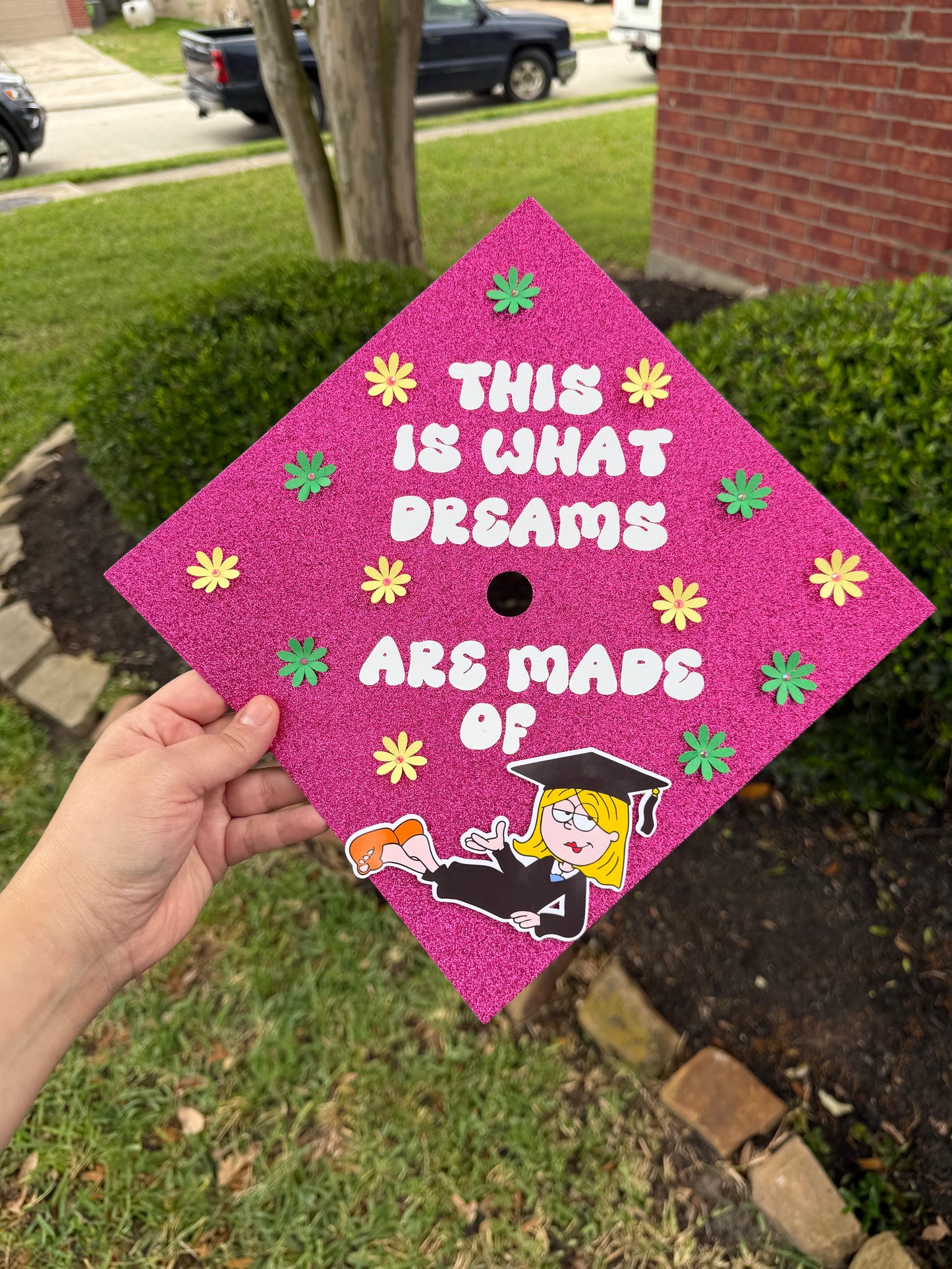 Grad Cap Topper/ no flowers