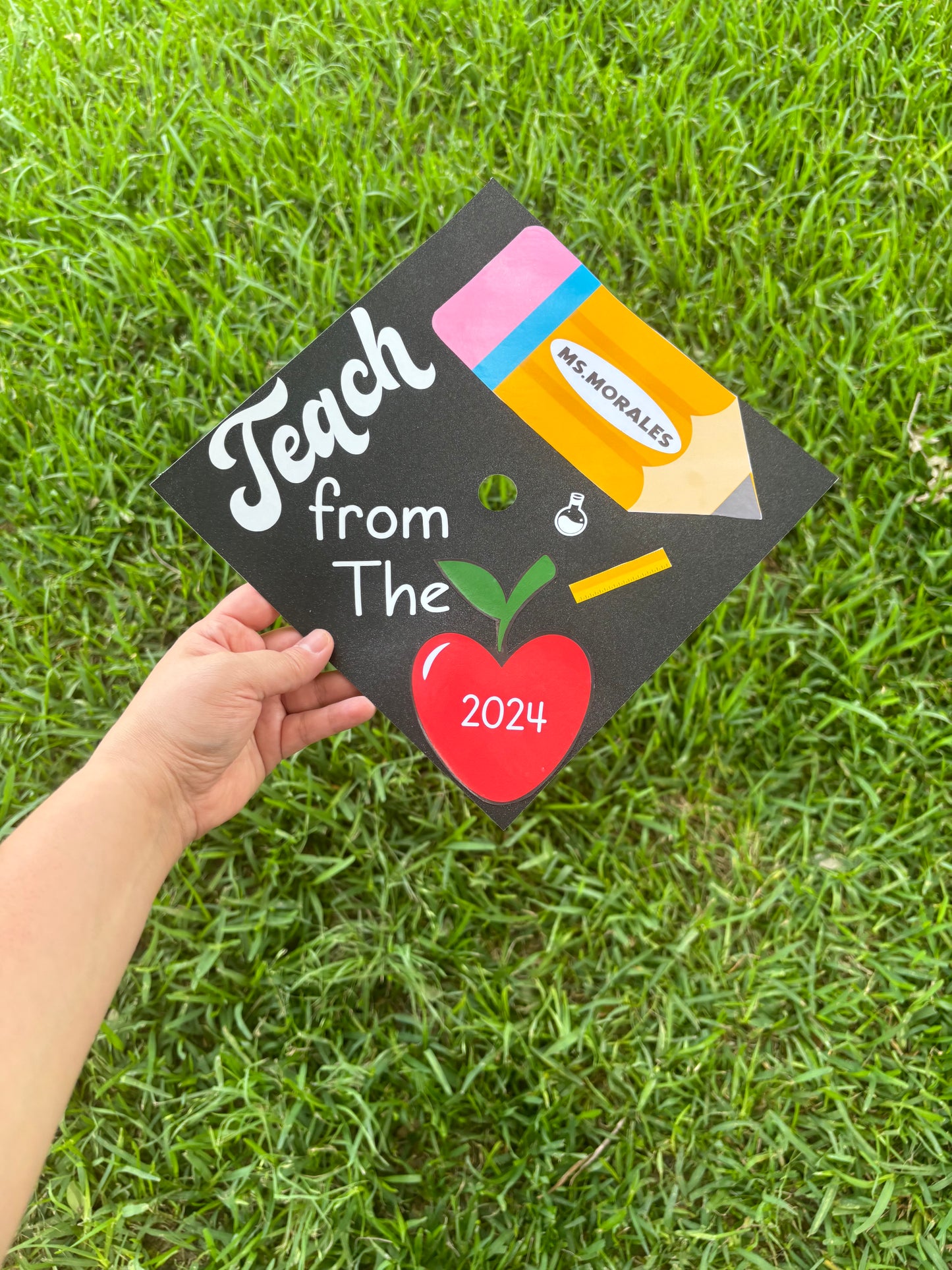 Grad Cap Topper/ no flowers