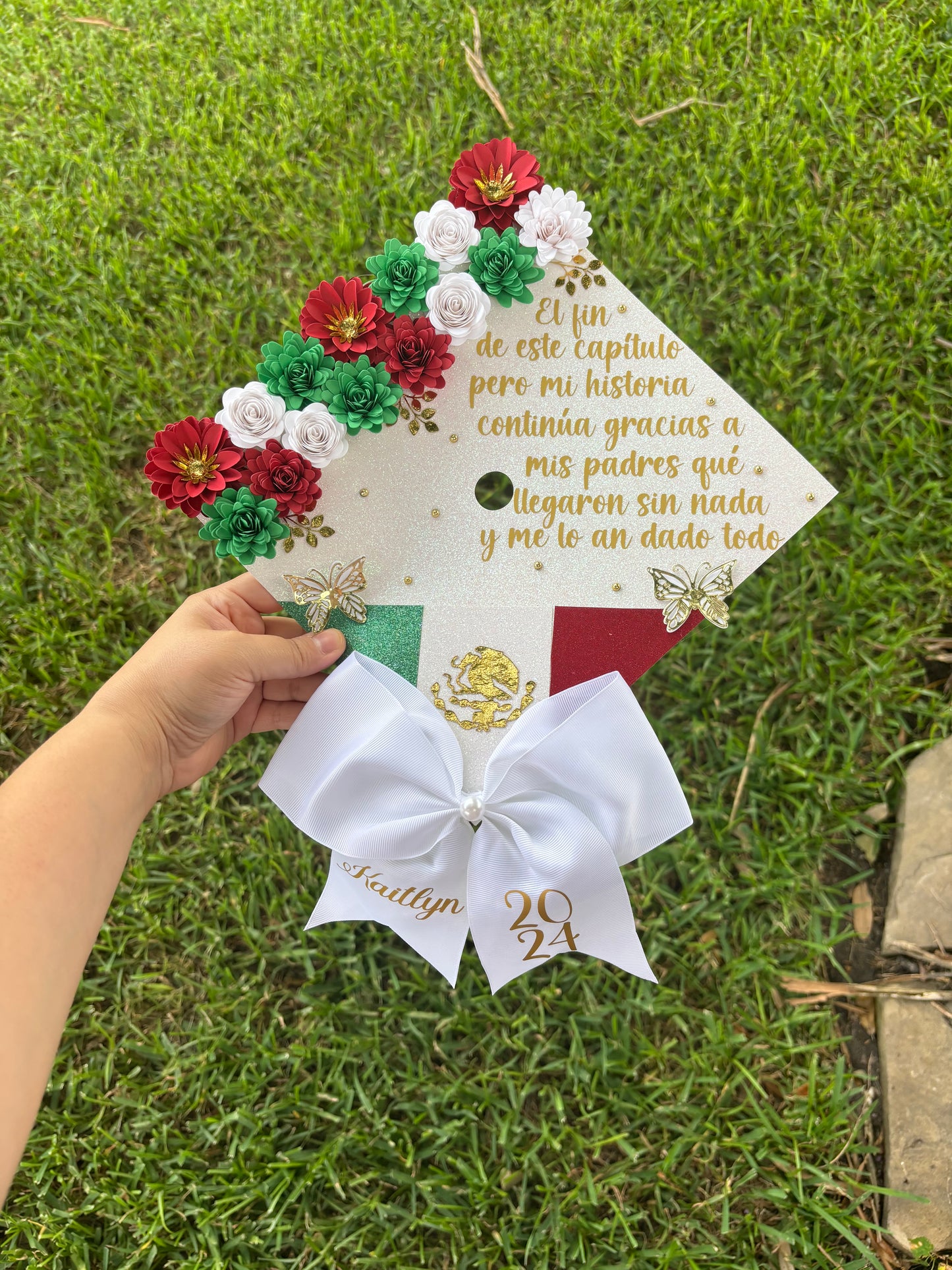 Grad Cap Topper 1 Country Flag